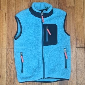 Kids Hanna Andersson sherpa fleece vest